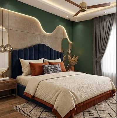 Interior Design/ Feature wall/Molding wall/ Mirror wall/ Stair wall