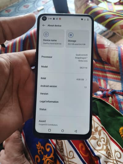 OnePlus Nord n200 5g