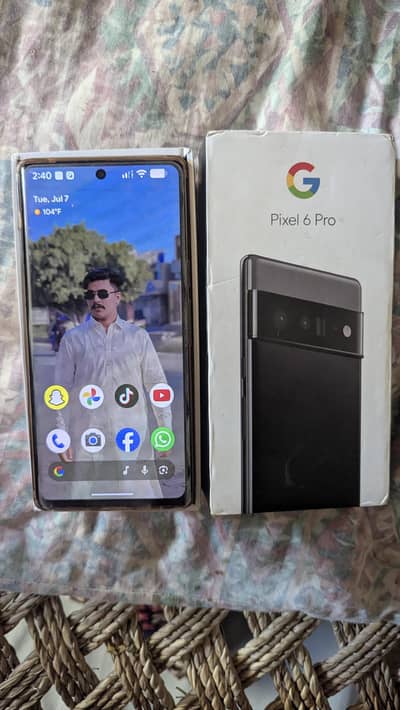 Google Pixel 6 Pro all ok 10/10 12/128 ram rom call 03027300663