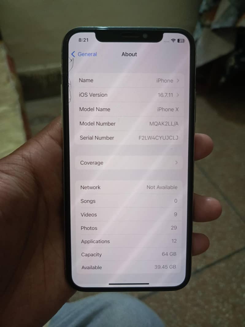 Apple iPhone X 5