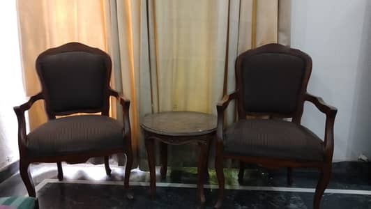 Used chair table set for sale