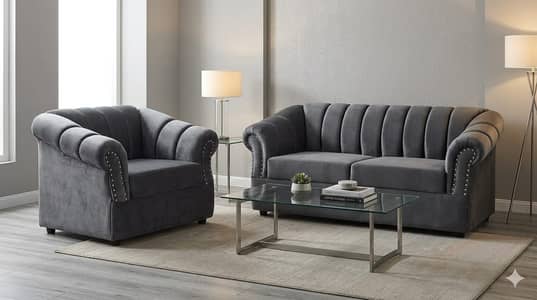 New Luxury Sofa Set 2 in 1 3 Seater for Sale | Premium Quality