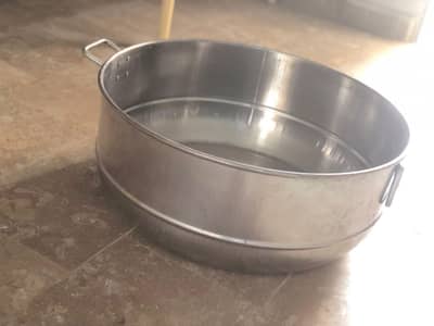 steel top and steel mug