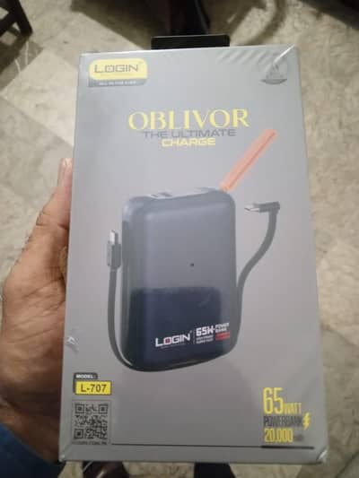Oblivelor L-707 Power Bank.