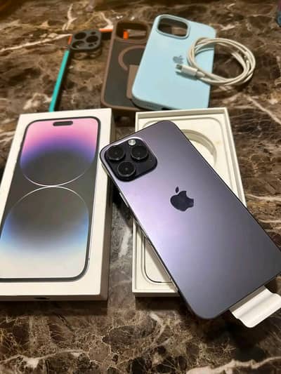 Apple iPhone 14 Pro Max PTA Approved Complete Box