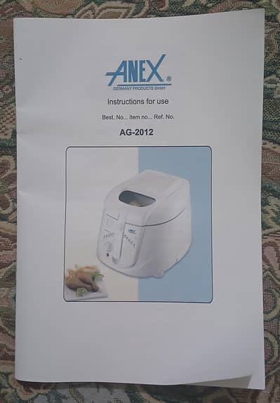 Deep Fryer Anex AG-2012