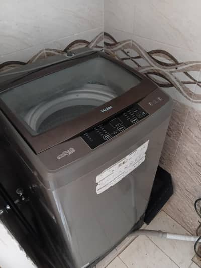 haier 9.5 kg less used