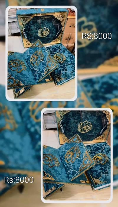 beautiful Quran covers and stands