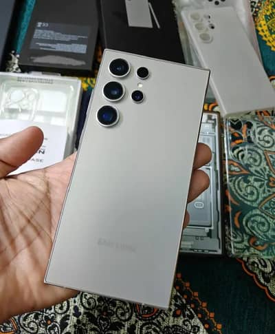Samsung Mobile S24 Ultra 12/512gb official pta approved