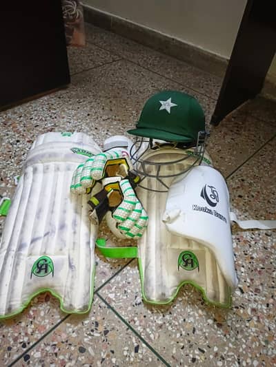 Complete Hardball Cricket Kit (UBL Academy Used - As-Is Condition)