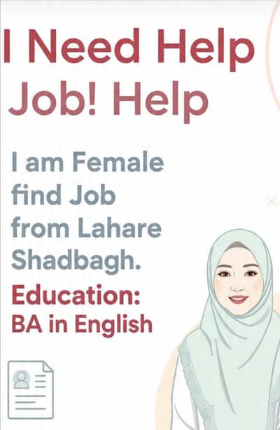 i need help or job
