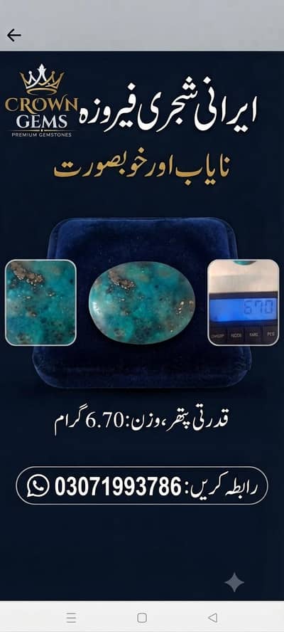 ایرانی شجری فیروزہ