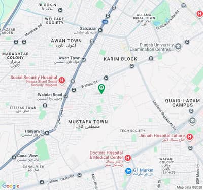**10 Marla Plot for Sale Hidayat Ullah Block, Mustafa Town, Lahore**
