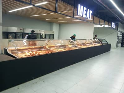 Meat Display Chillers, Vertical Meat Chiller, Meat Mincer