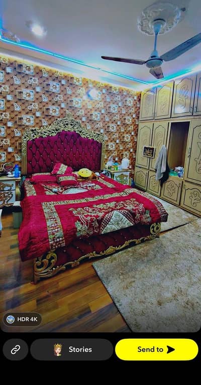 1 year used furniture in good condition. . ghar shift kr rhy hai es liye