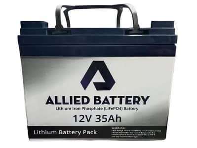 Allied 12V 35Ah Lithium Iron Phosphate Battery