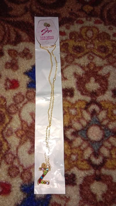 YUE MING (chain with letter Z)