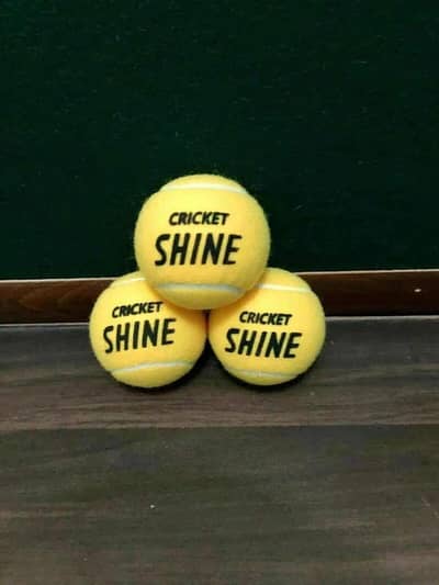 premium Quality cricket Balls Yellow 3 packs
