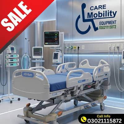 ICU Bed Hospital Bed Electric Bed for Sale (USA UK Imported)