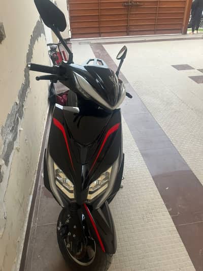 Zhong Fa Electric Scooter | 80 KM Range | Lithium Battery | Excellent