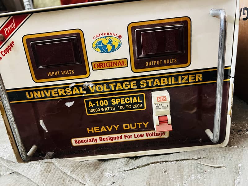 Universal voltage stabilizer 1