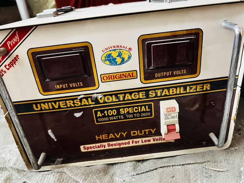 Universal voltage stabilizer 4