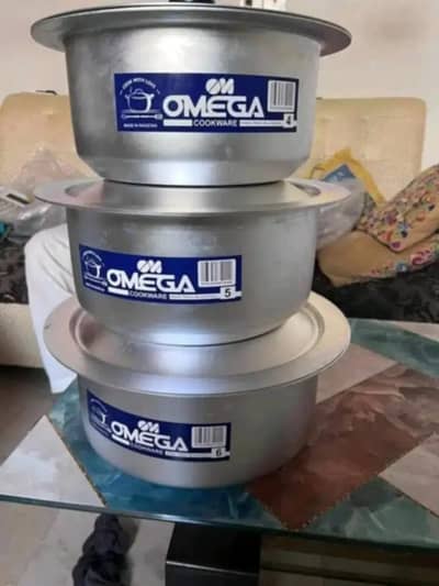 3 sizes pots no cod