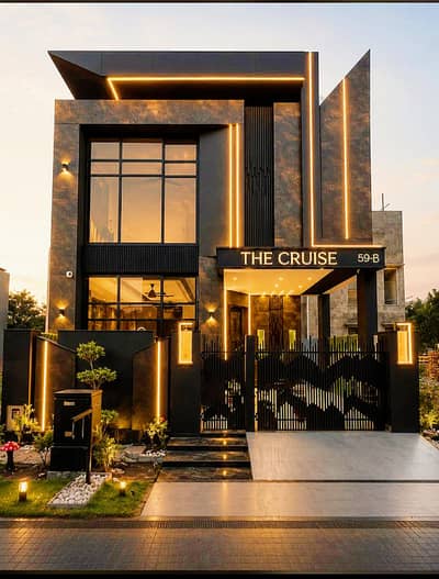 DHA 5 Marla | The Cruise Villa | Pool + Waterfall Luxury Home