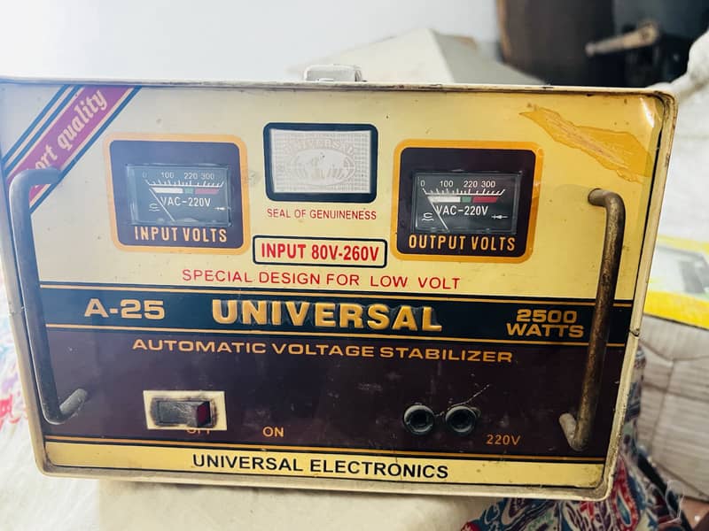 Universal Automatic voltage stabilizer 4