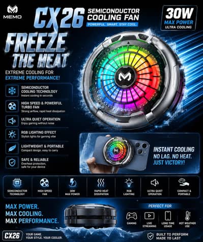 Memo Cx 26 Cooling fan