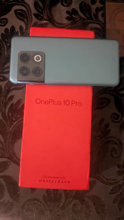 One Plus 10 Pro official pta with original box 12+12/256 All ok