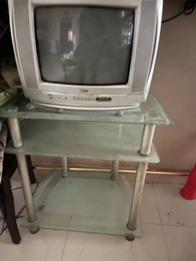 Tv + trolley