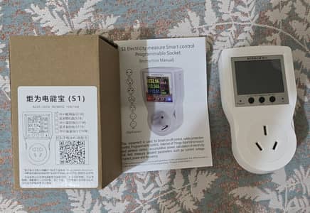 ATORCH S1 16A Smart WiFi Energy Meter Plug Brand New