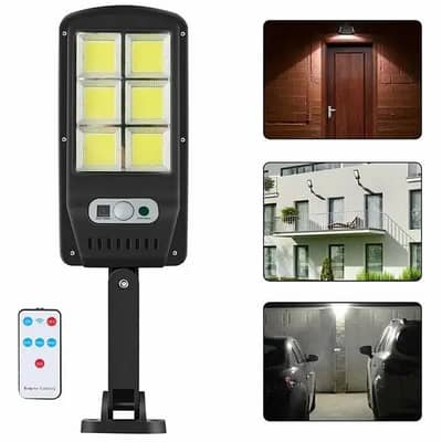Solar light  with motion censor and remote