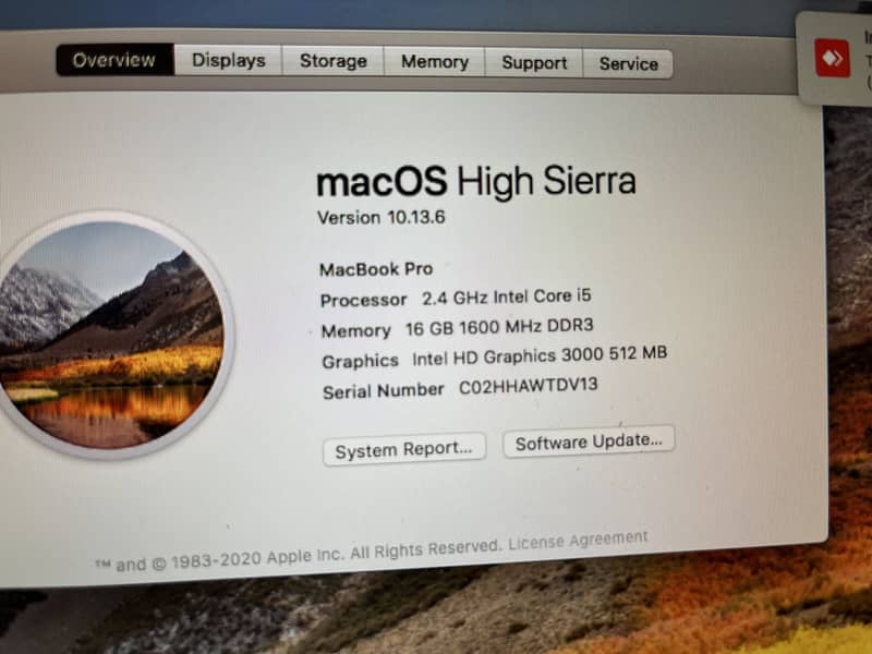 Macbook pro 5