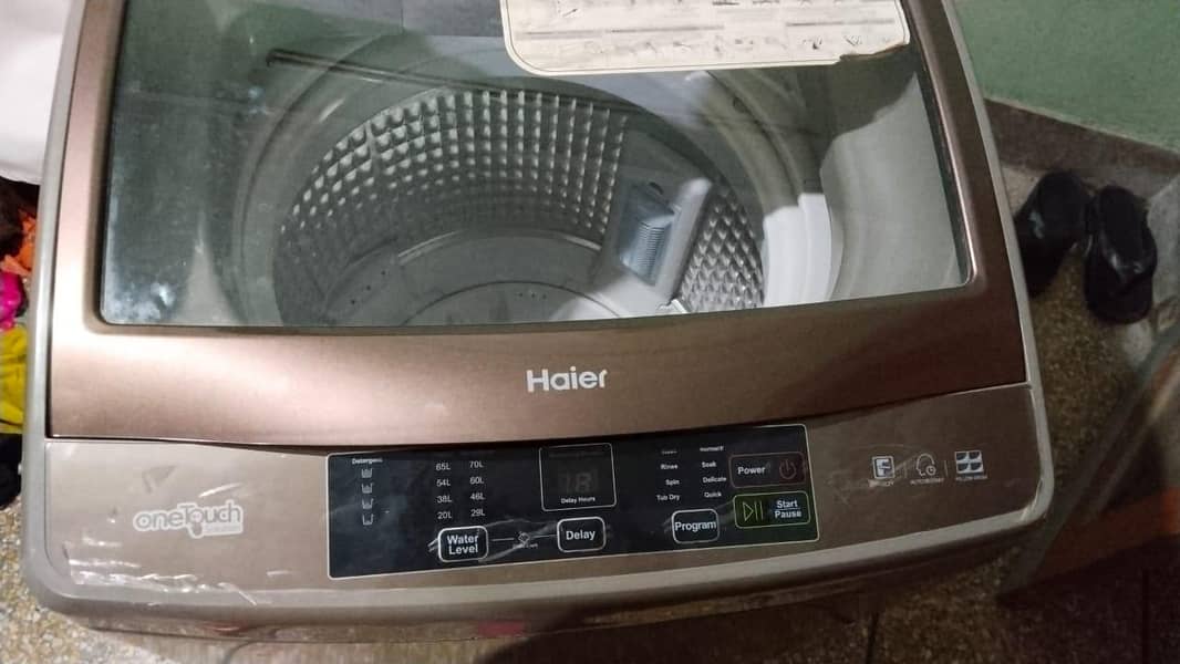 Haier  9kg automatic machine 3