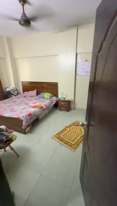3 BED DD FLAT (ELITE RESIDENCY) FOR RENT IN GULSHAN E IQBAL 13 D 2