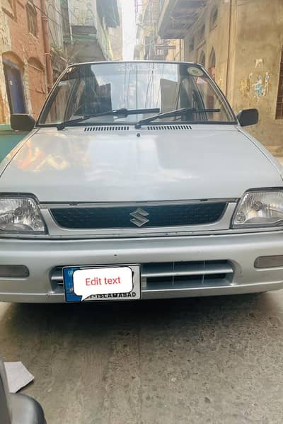 Suzuki Mehran VXR 2012