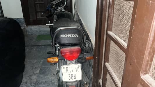 Honda Cd 70 Black 2018 Model