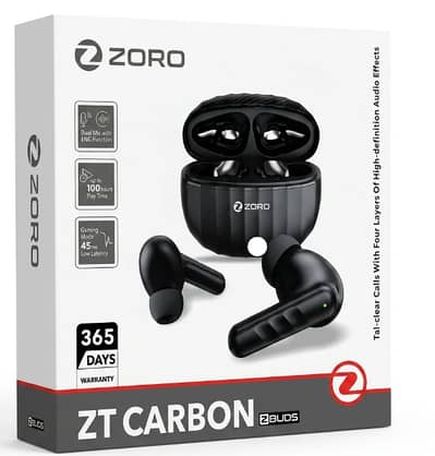 ZORO ZT CARBON_Z BUDS (1 YEAR WARRANTY) 100% ORIGINAL
