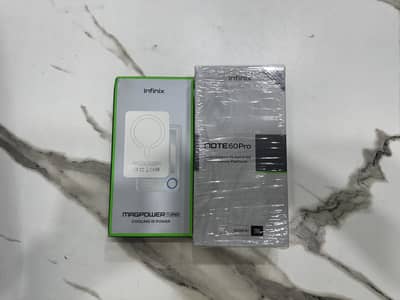 Infinix note 60 Pro box pack non active blue colour