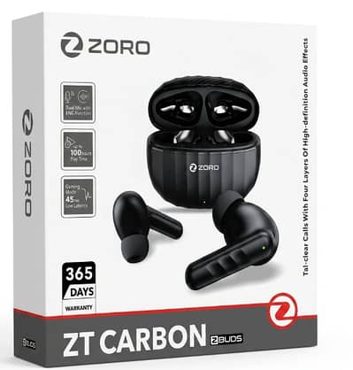 ZORO ZT CARBON_Z BUDS (1 YEAR WARRANTY) 100% ORIGINAL