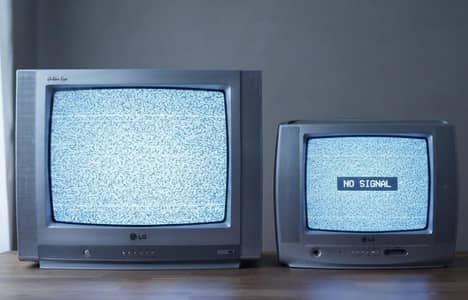 2 LG CRT TVs 14" + 20" - Perfect Working, New Speakers Installed