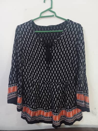 1PC Women Stitched Arabic Lawn Kurti