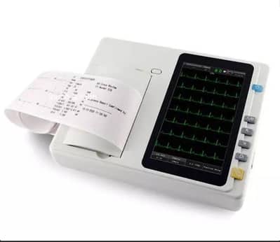 ecg machine 3 channel with printer le medical