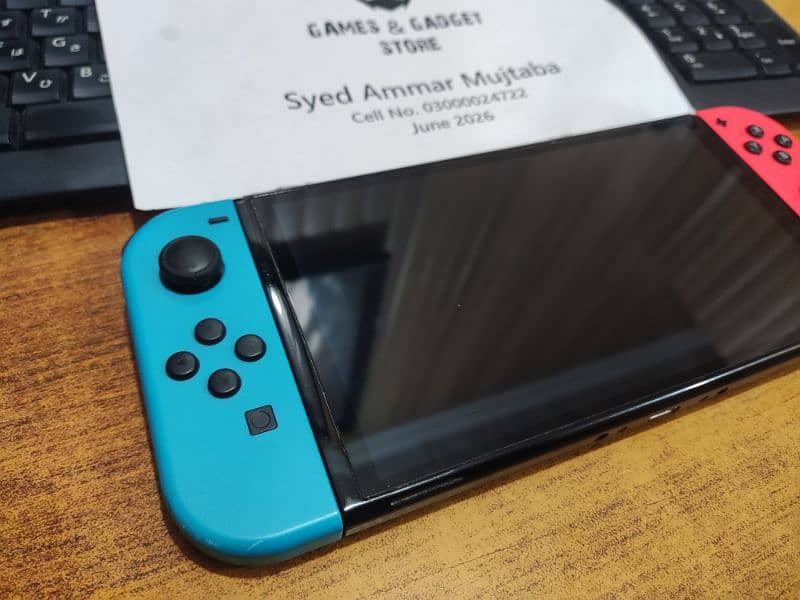 Nintendo Switch OLED - Jailbroken - 128GB - Full Box - COD 1