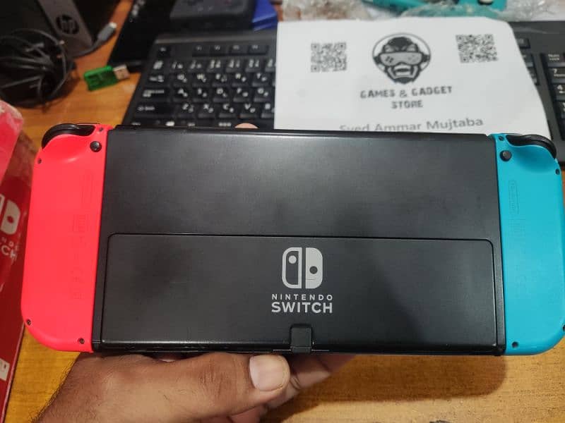 Nintendo Switch OLED - Jailbroken - 128GB - Full Box - COD 7