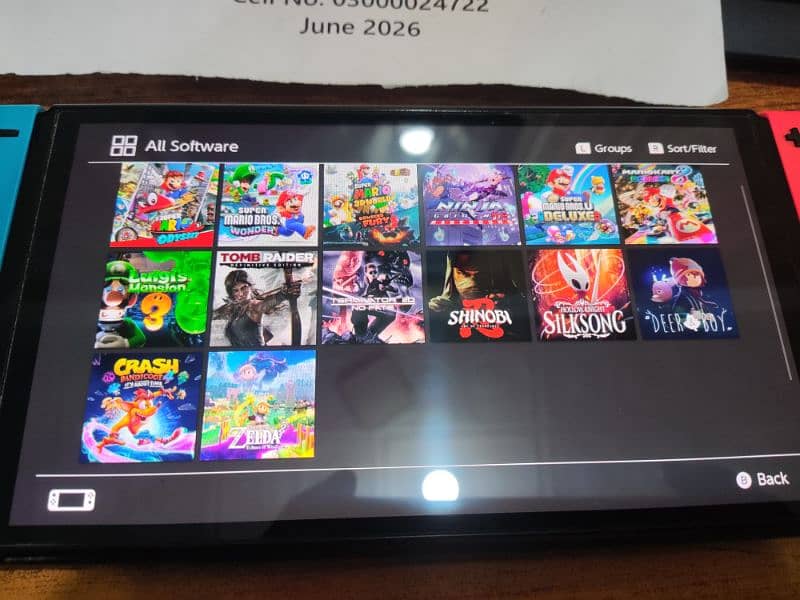 Nintendo Switch OLED - Jailbroken - 128GB - Full Box - COD 12