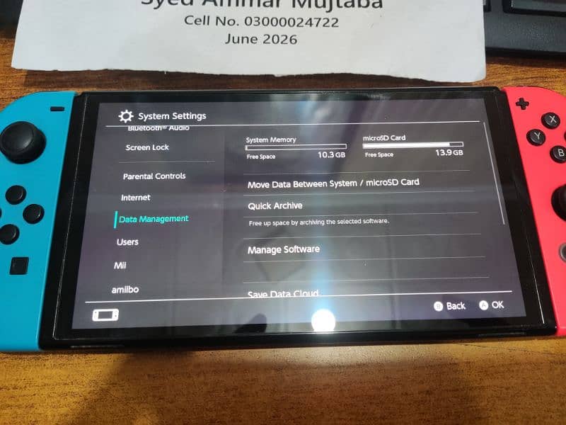 Nintendo Switch OLED - Jailbroken - 128GB - Full Box - COD 13