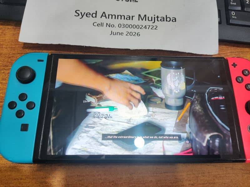 Nintendo Switch OLED - Jailbroken - 128GB - Full Box - COD 17